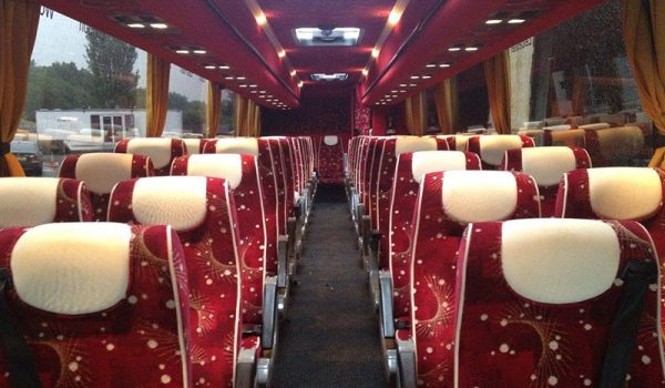 Inside a Thandi Coach inside a thandi coach